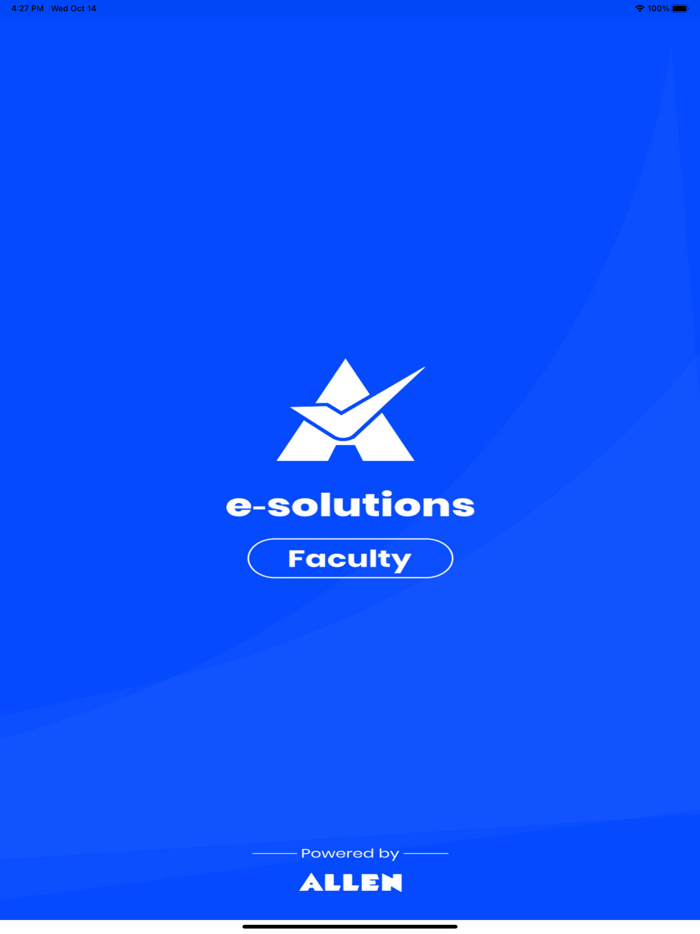 Allen e-Solutions Faculty