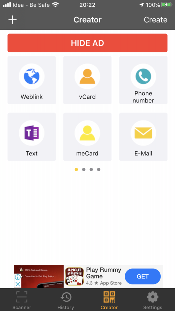 iReader - QR Code reader