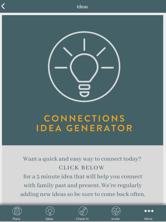 Connections Experiment