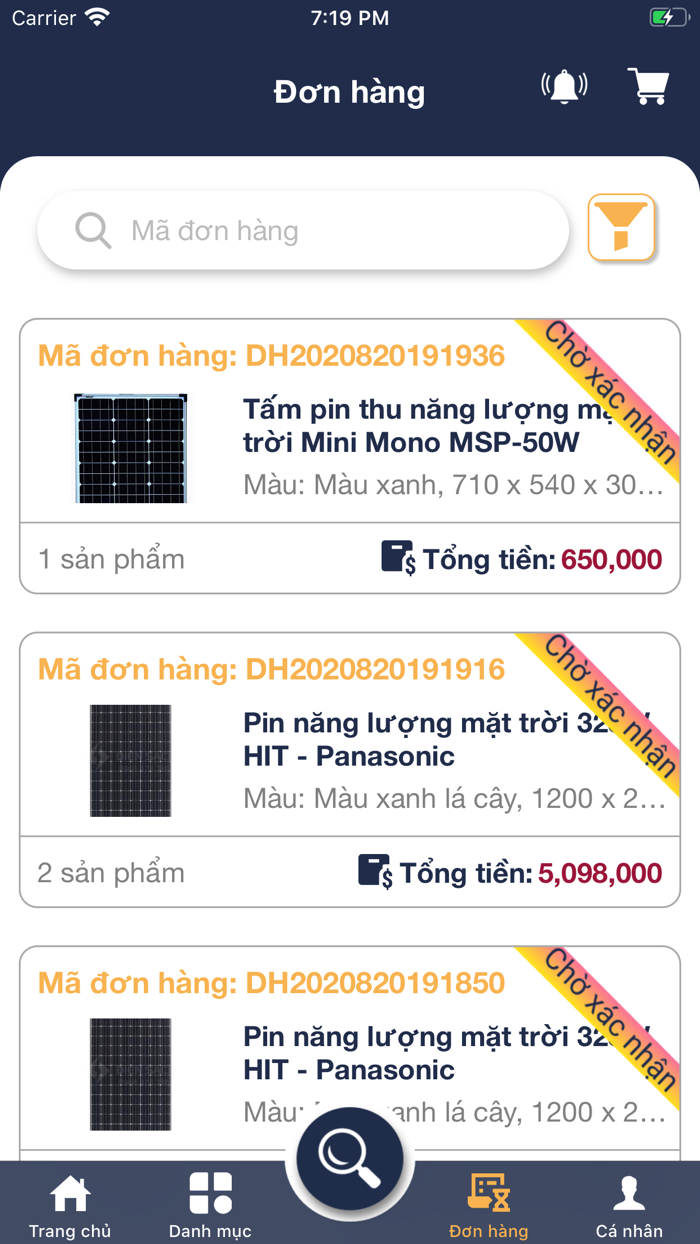 Điện đèn gia dụng