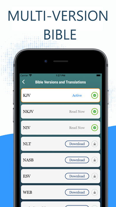 How to cancel & delete BibleALL - Multi Version Bible from iphone & ipad 1