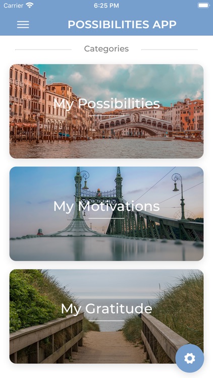 The Possibilities App
