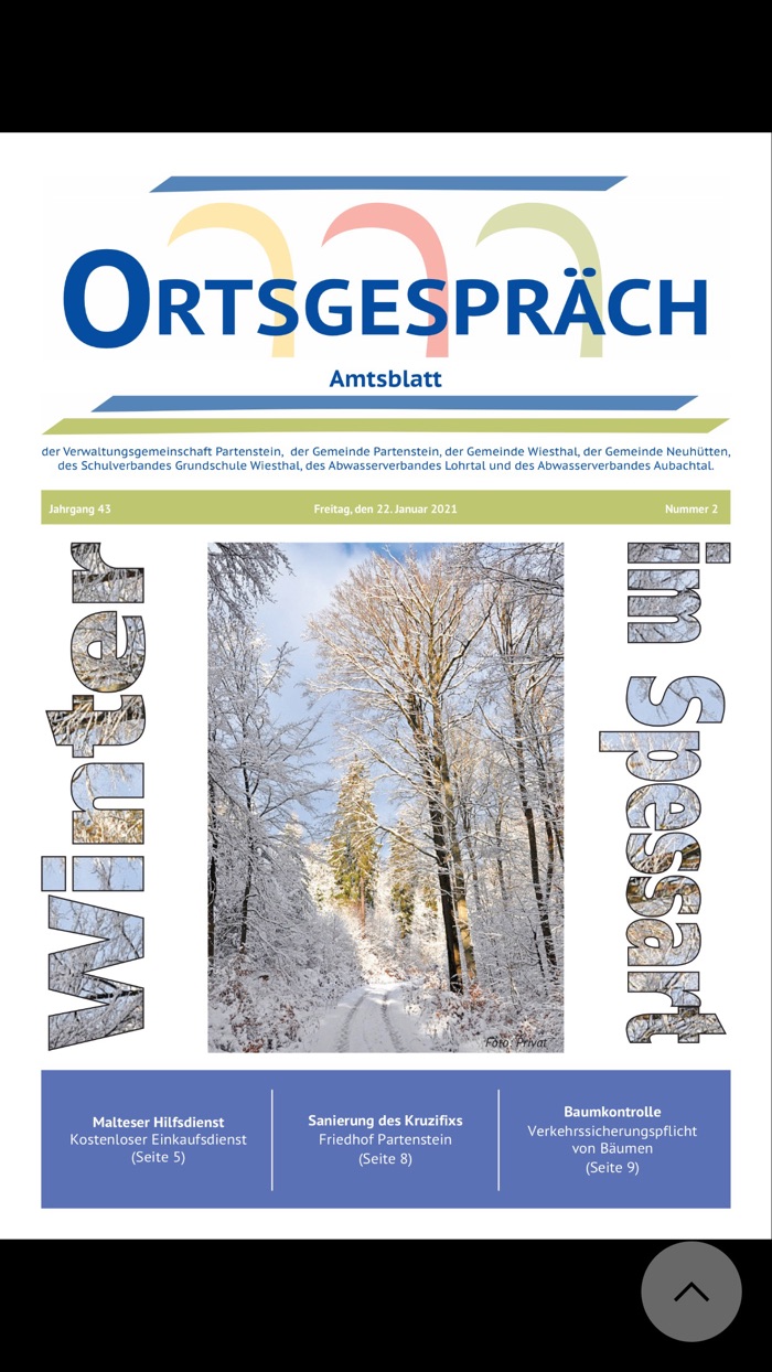 Ortsgespräch - VG Partenstein