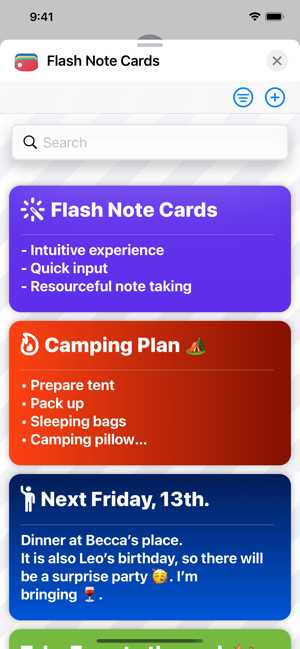 ‎Flash Note Cards Screenshot