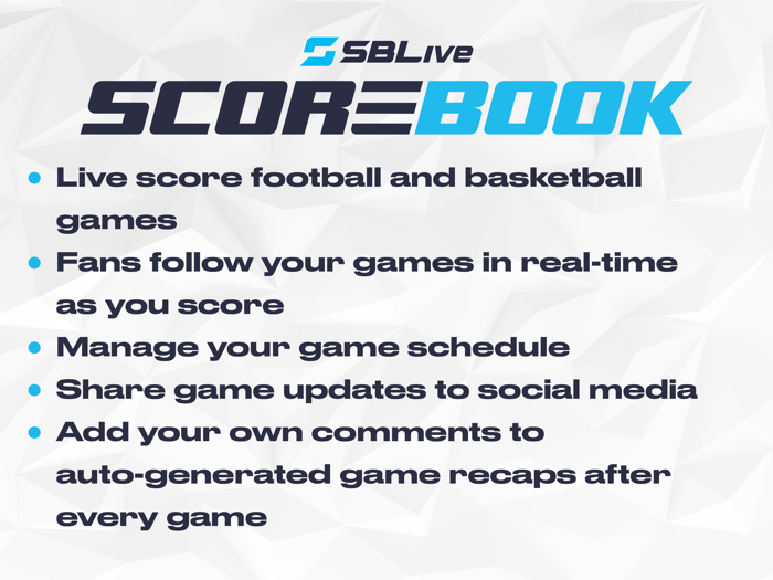 SBLive Scorebook