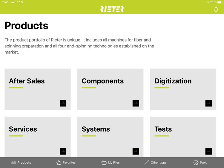 Rieter Sales App screenshot-3