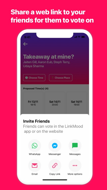 LinkMood - Plans With Friends screenshot-4