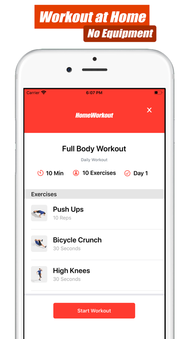 Home Workout: Get Fit at Home screenshot 3