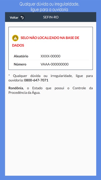 Selo Água Rondônia screenshot-3