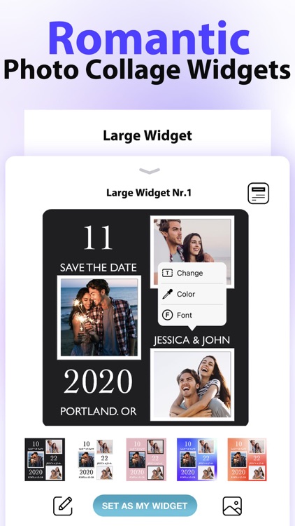 Photo Widget & Time - XWidget screenshot-3