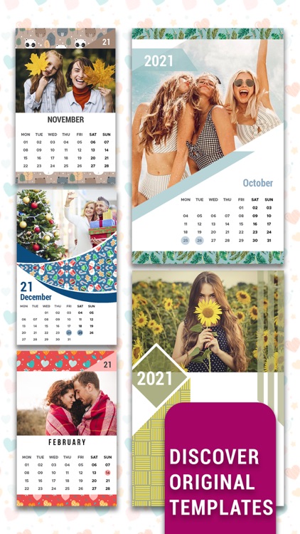 Calendar Maker – New Templates