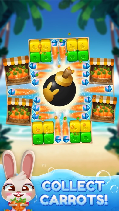 Bunny Pop Blast screenshot1