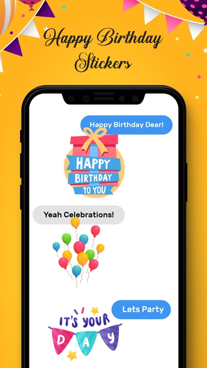 Birthday Stickers!! screenshot-3