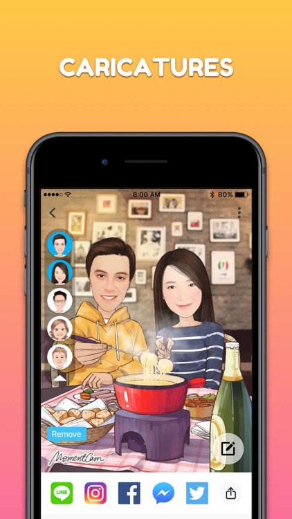 MomentCam Cartoons & Stickers