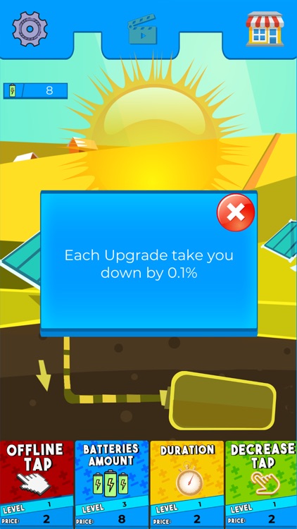Idle Solar Tapping