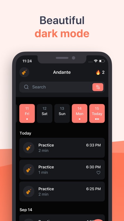Andante - Practice Journal screenshot-7