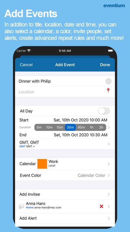 Eventium: Calendars & Events screenshot-8