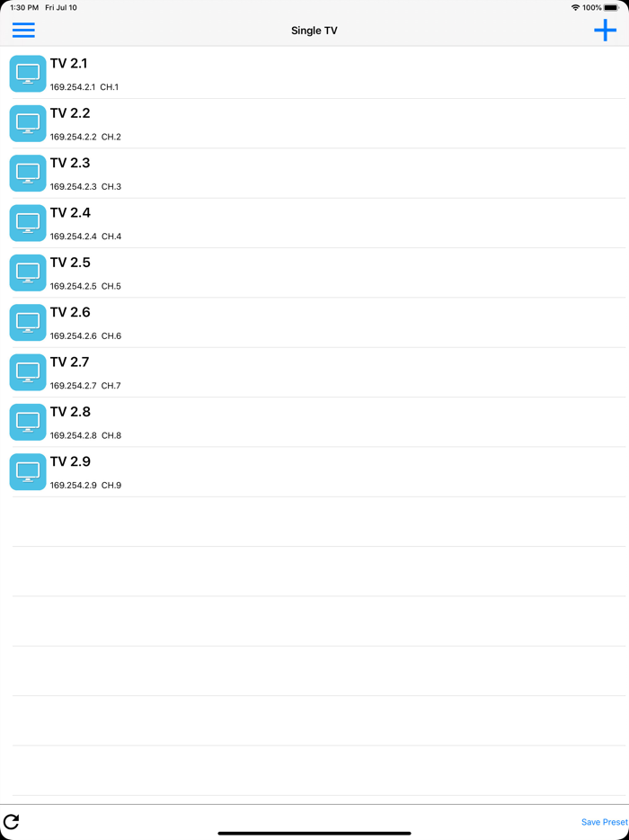 BW Video Wall Control II