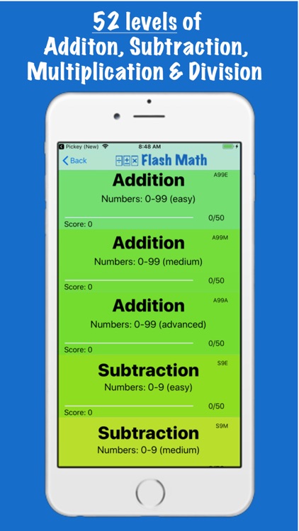 Flash Math: Rapid Recall Game screenshot-0