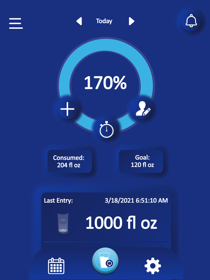 Daily Water Tracker Pro