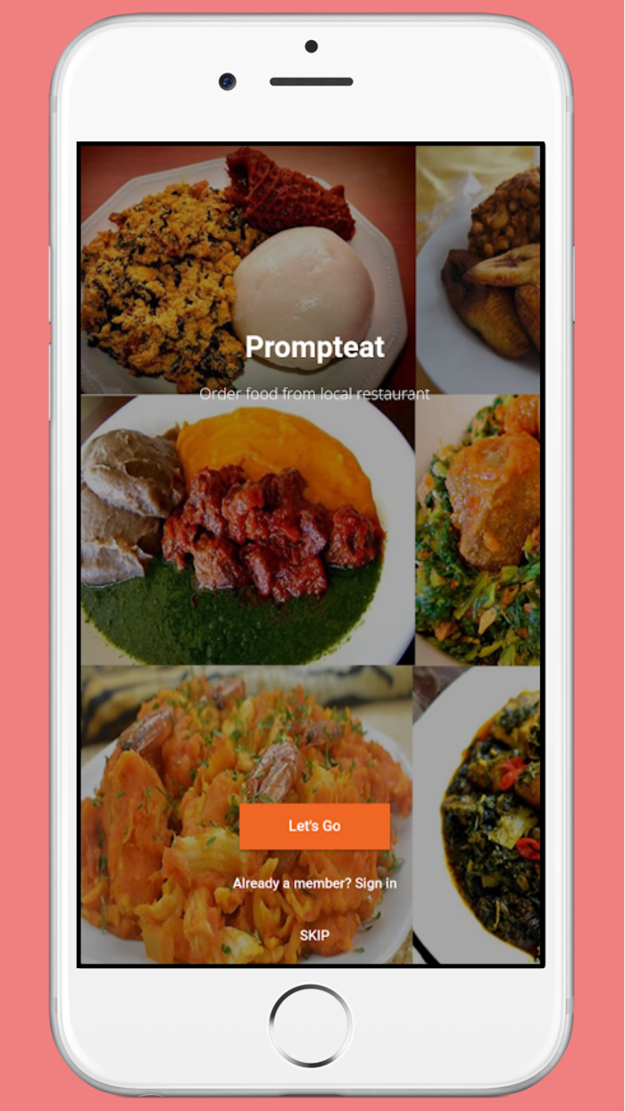 Prompteat  Food Delivery App