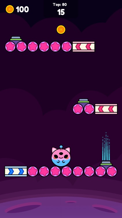 Monkey Roll: Kawaii Climb screenshot-6