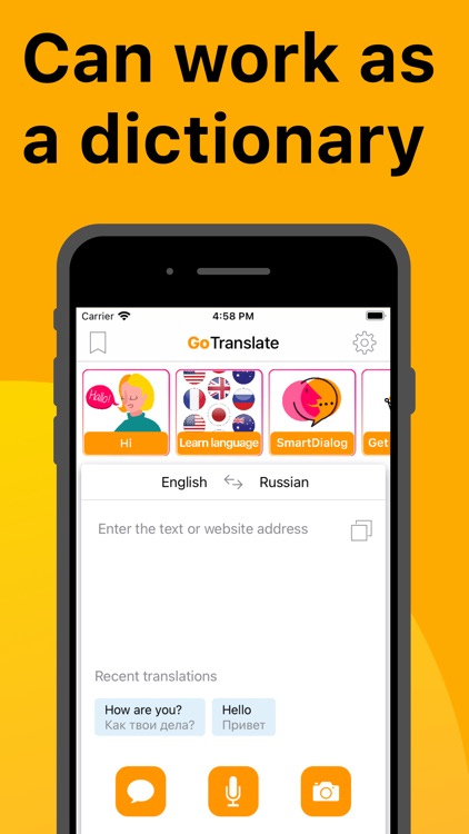 Translate app - GoTranslate screenshot-3