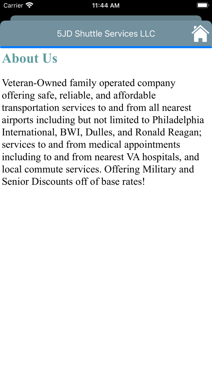 5JD Shuttle Services