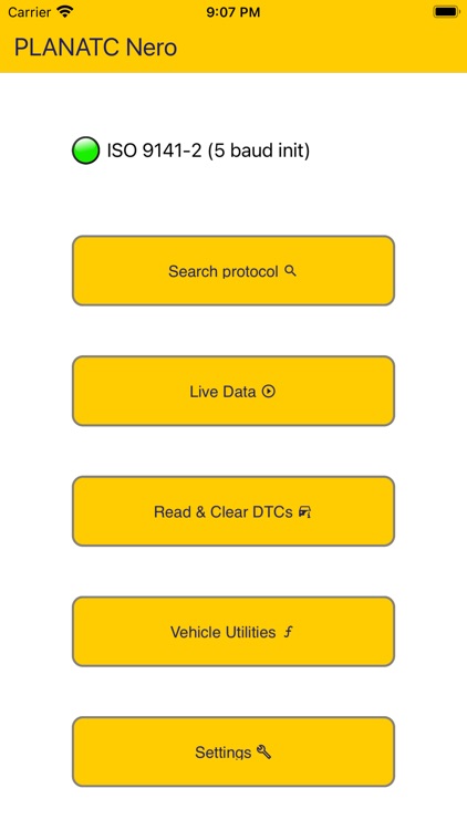 Nero OBDII Scanner PLANATC