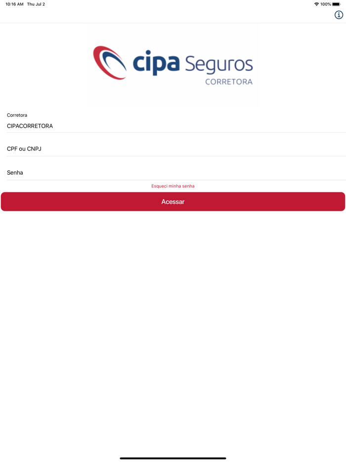 Cipa Corretora Mobile