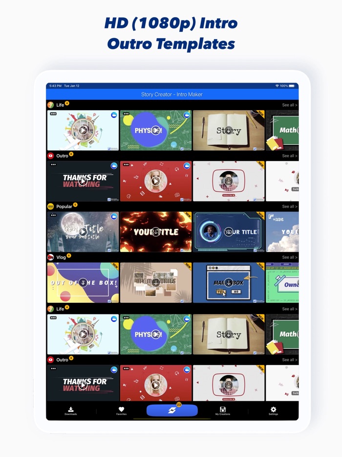 Story Creator - Intro Maker
