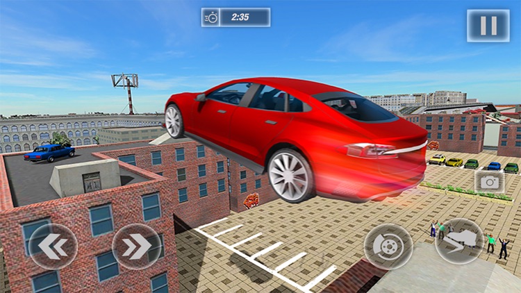 Hollywood Rooftop Car Jumping screenshot-3