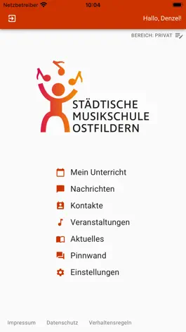 Game screenshot Musikschule Ostfildern mod apk