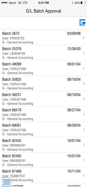 G/L Batch Approvals Mobile JDE(圖1)-速報App