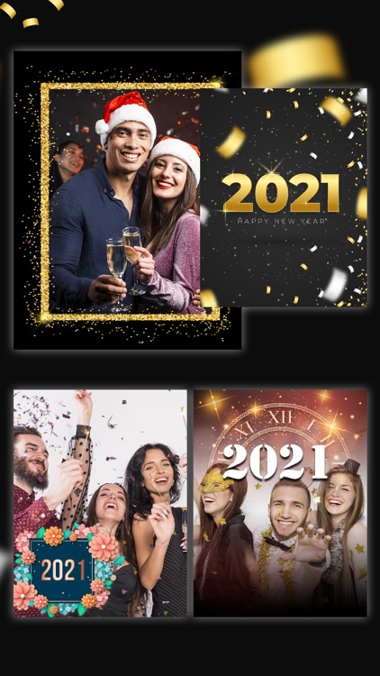 Happy New Year - Photo Frames