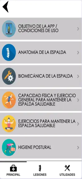 Game screenshot Escuela de Espalda mod apk