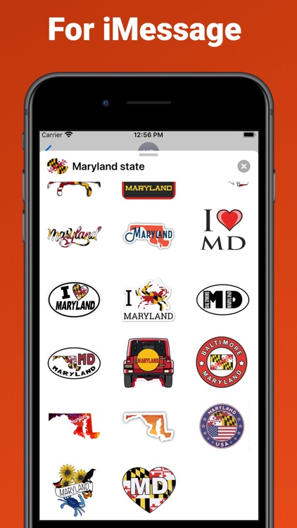 Maryland state - USA emoji