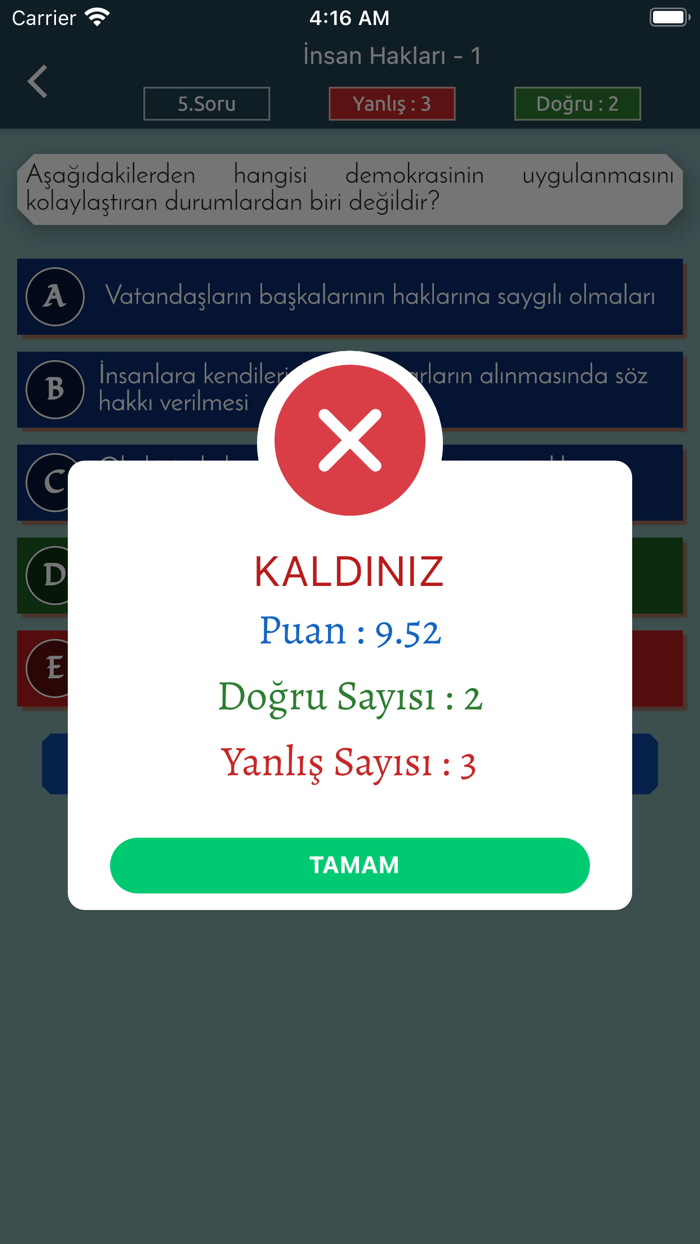 Komiserlik ve Misyon Sınavı 21