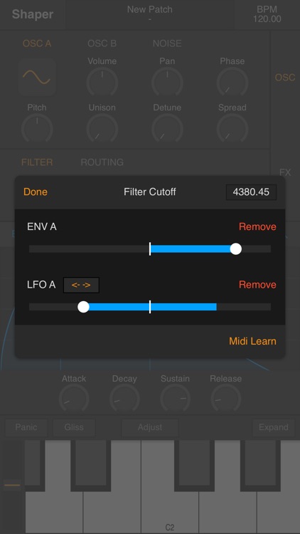 Shaper - Synthesizer screenshot-4