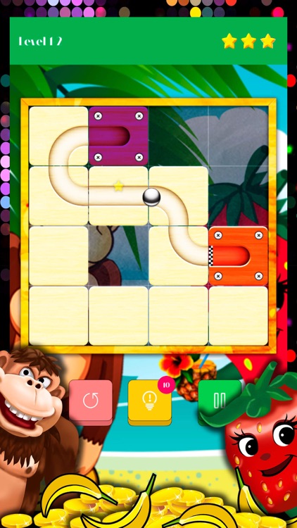 Crazy Fruit Puzzles