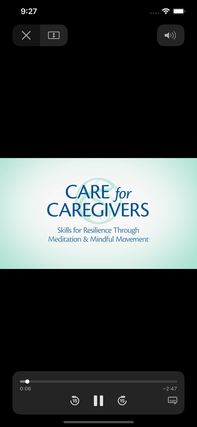 Care for Caregivers