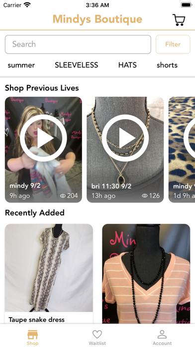 Mindys Boutique screenshot 2