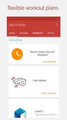 Game screenshot ABS Workout - Six Pack 30 days mod apk