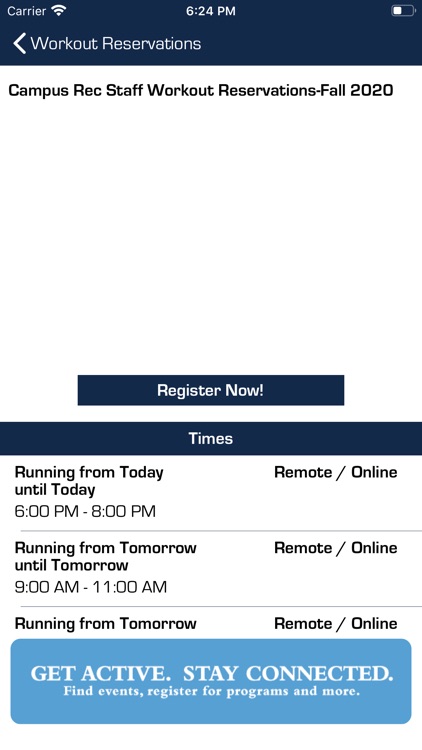 UNC Campus Rec screenshot-3