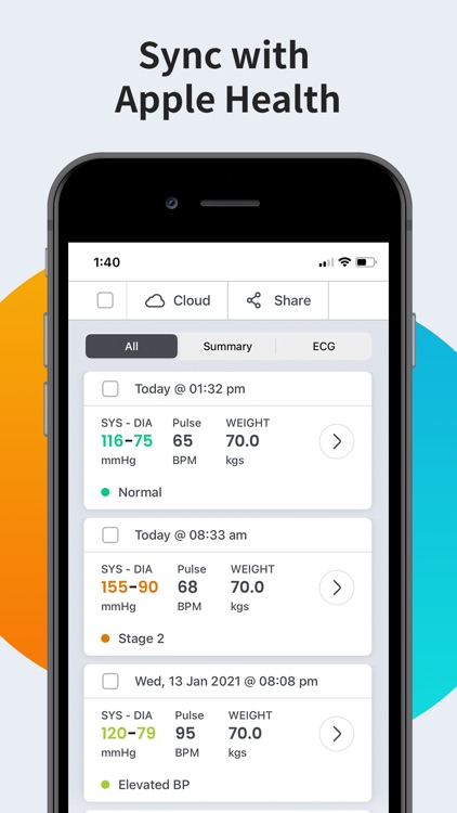 SmartBP - Smart Blood Pressure screenshot-7