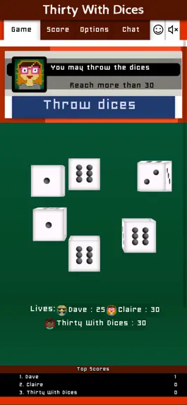 Game screenshot Thirty With Dices hack