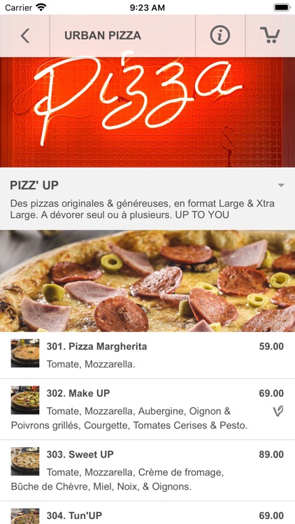 UP URBAN PIZZA