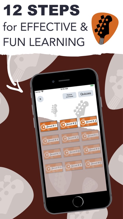 Learn Bass Guitar Lessons App screenshot-3