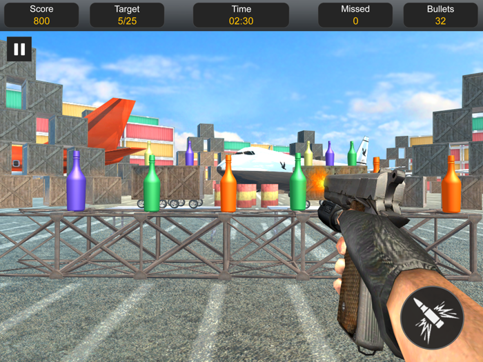 Bottle Shooting Expert Shooter