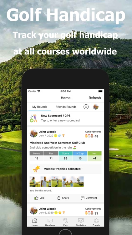 Golf Handicap - Online Golf
